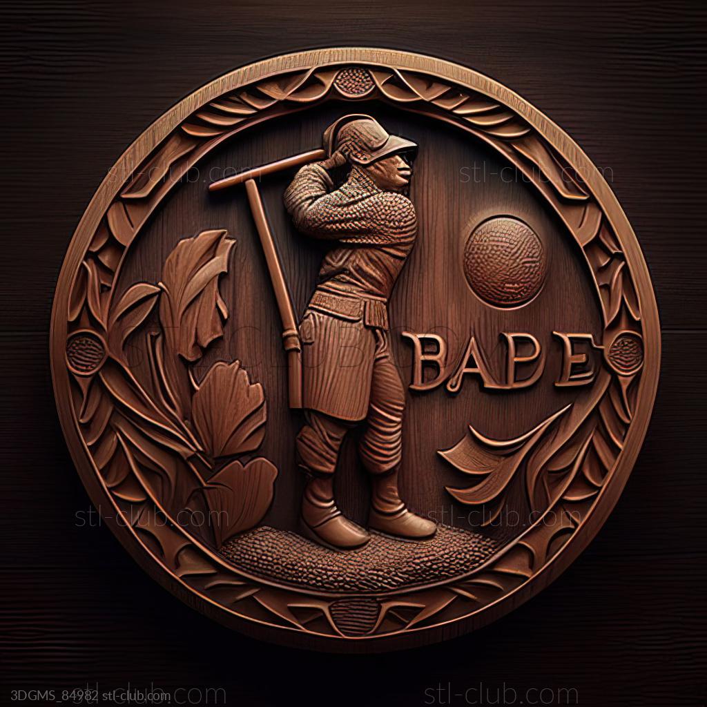 St Fable Coin Гольф игра, Игры 3D модель для ЧПУ: STL / MAX (obj)